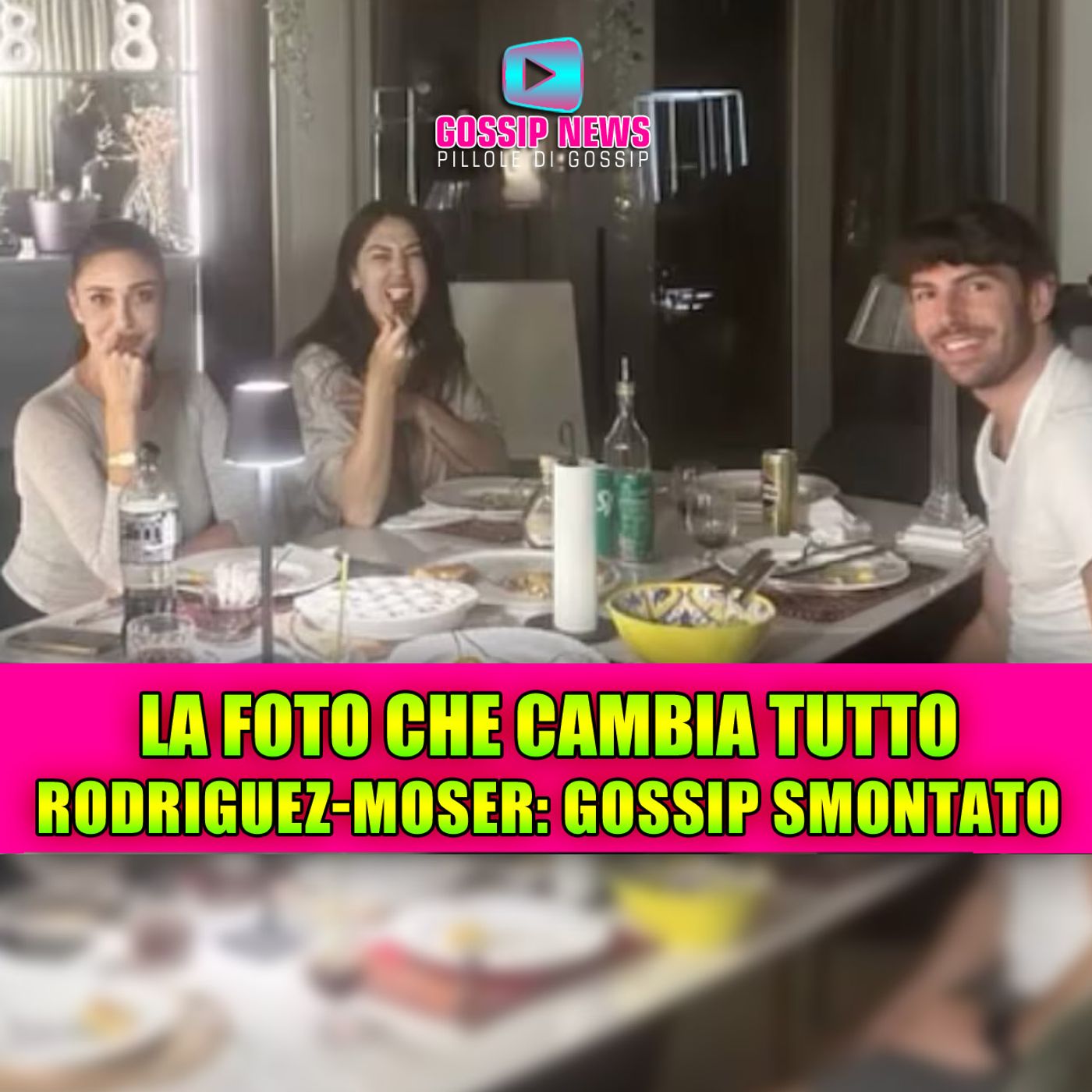 Belen, Cecilia e Ignazio: la foto che spazza via il gossip