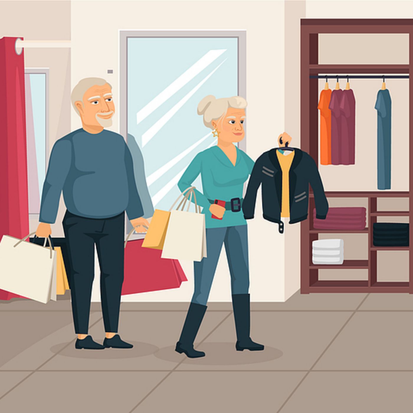 The retiree shopping spree