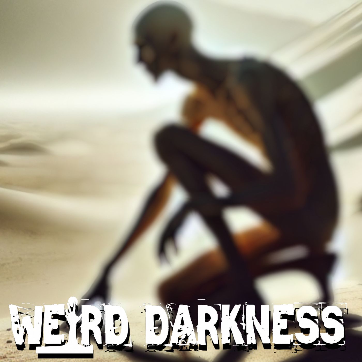 cover of episode “WHAT ARE THE DESERT HUMANOIDS?” and More Dark But True Stories! #WeirdDarkness