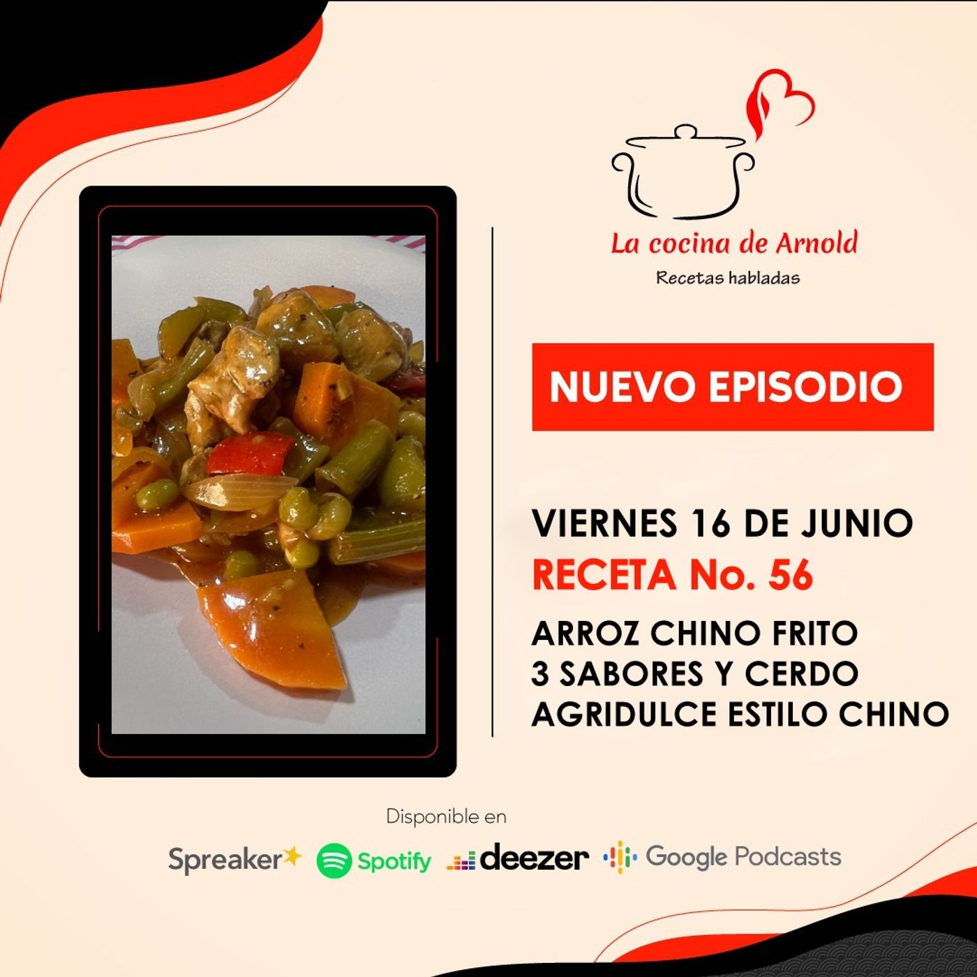 La cocina de Arnold, recetas habladas