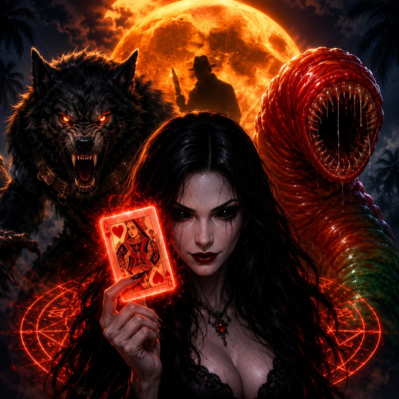 4 Scary Stories | Serial Killers, Witches, Werewolves & Supernatural Monsters