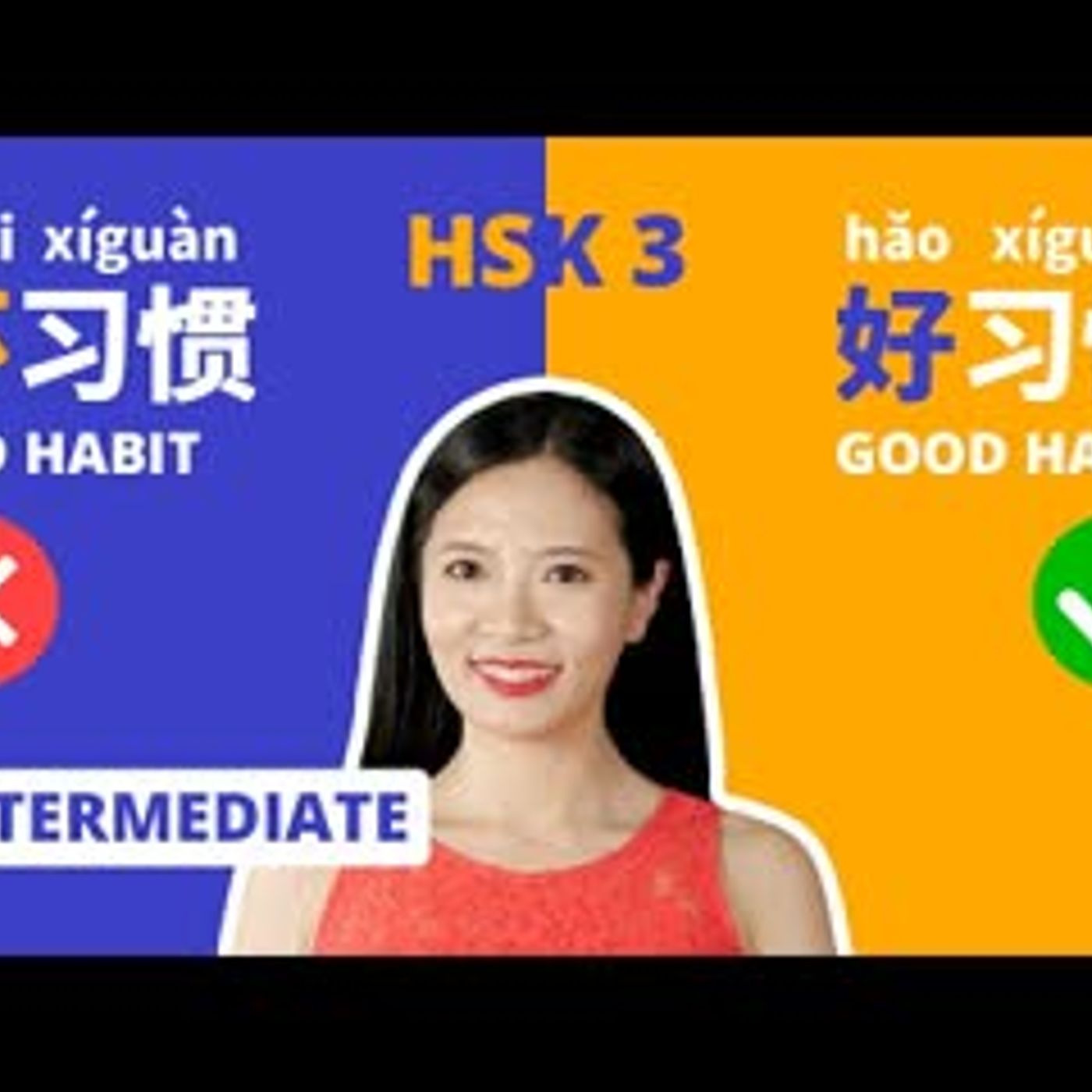 Learn Level 3 Chinese HSK 3 Lesson 1.1 - Intermediate Chinese Course Grammar Conversation Vocabulary episode artwork