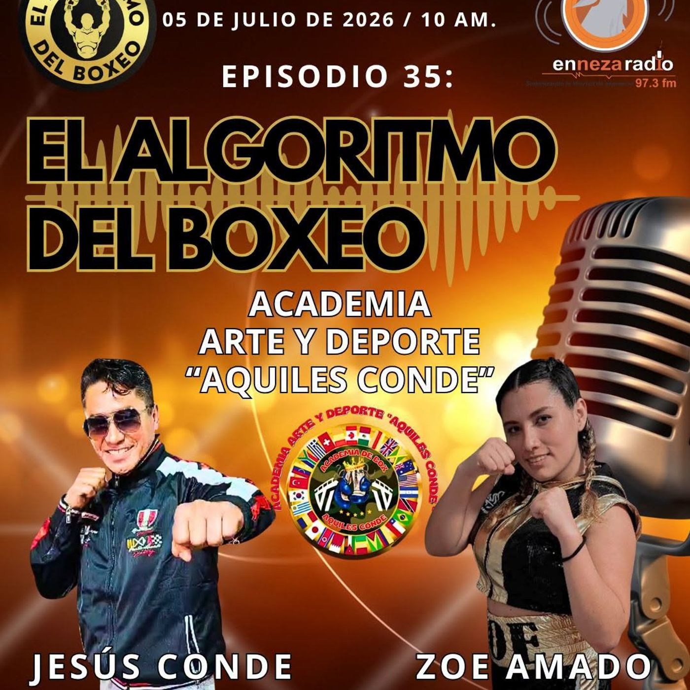 ACADEMIA ARTE Y DEPORTE “AQUILES CONDE” El Algoritmo del Boxeo episode artwork
