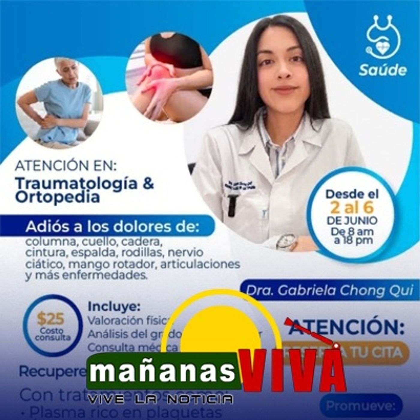 Doctora Gabriela Chong Qui – Traumatología y Ortopedia episode artwork
