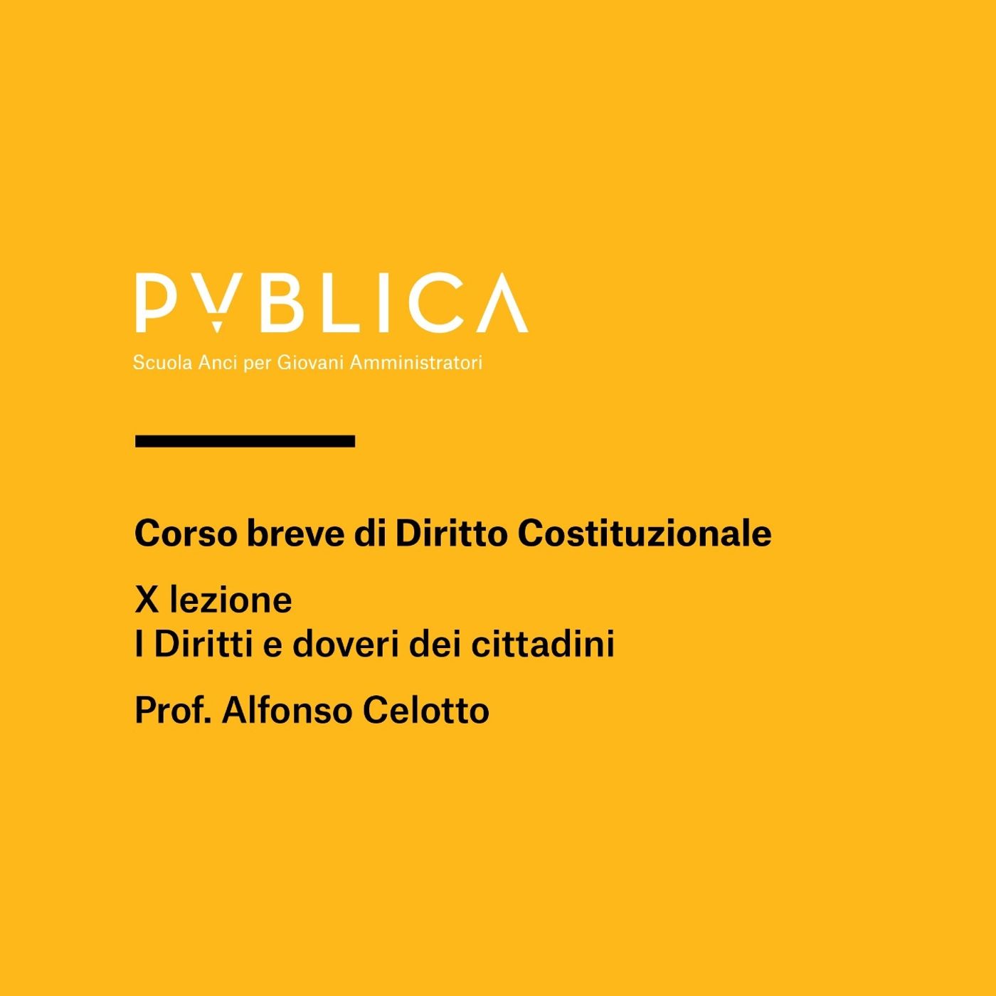 Corso breve di Diritto costituzionale - Prof. A. Celotto