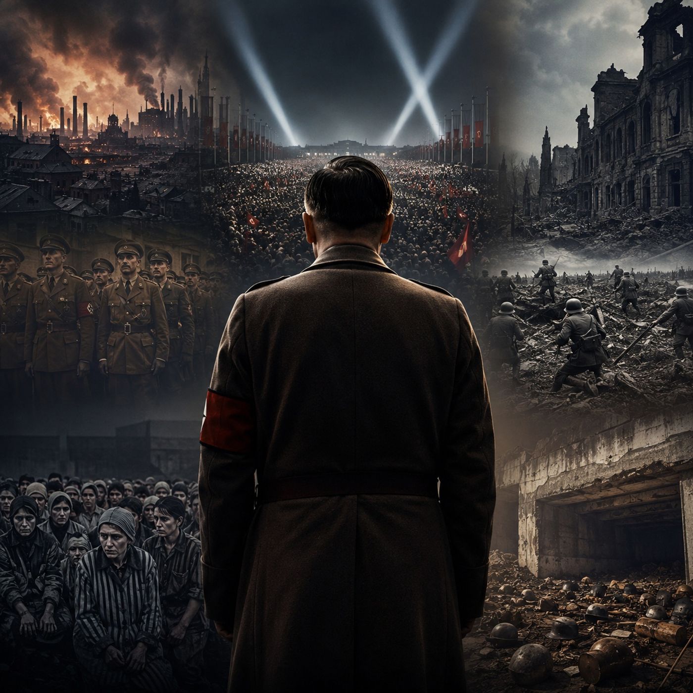 The Architect of Ruin: Hitler's Rise and Fall