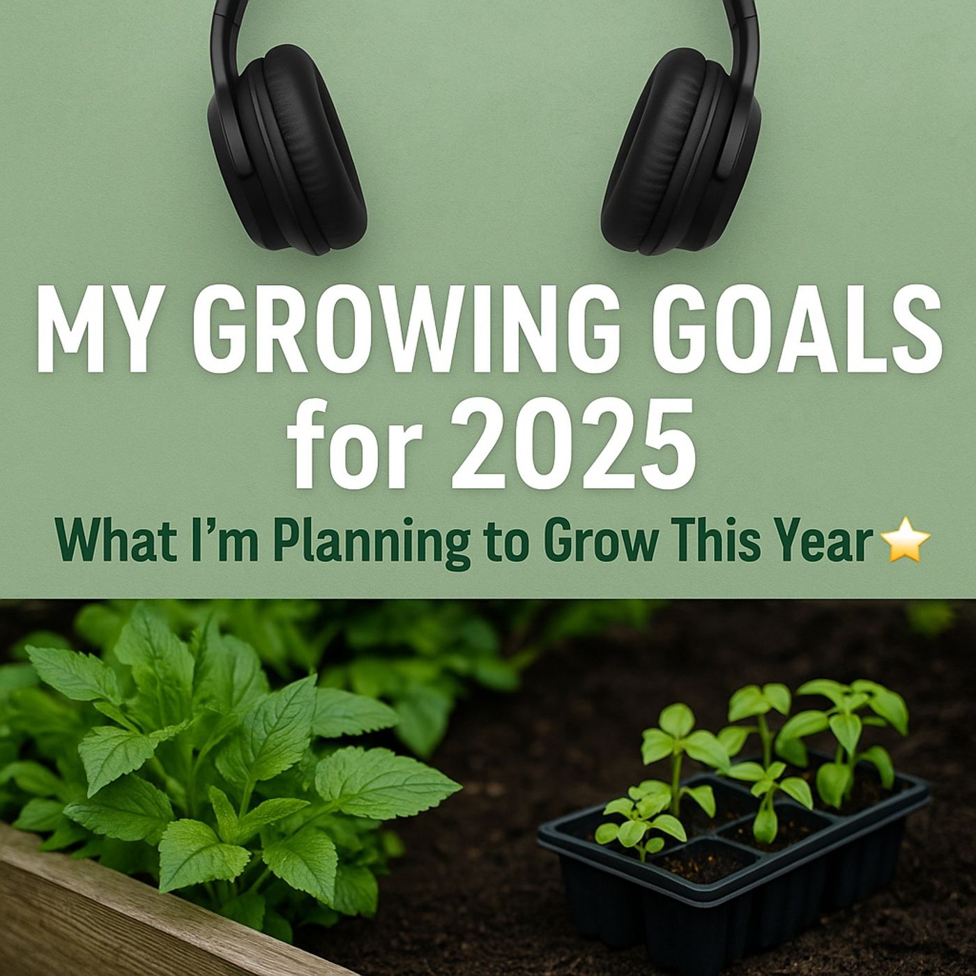 🎧 🌱 My Growing Goals for 2025 | What I’m Planning to Grow This Year! 🌟