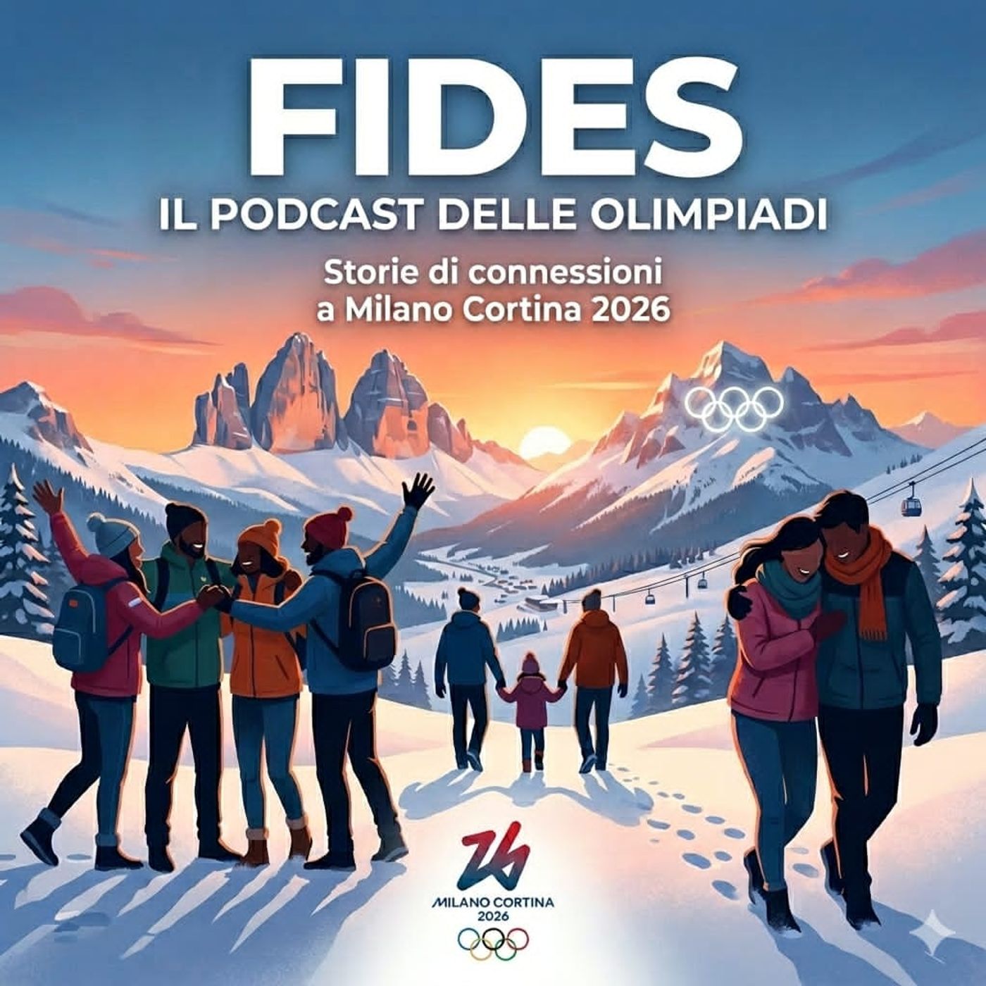 Fides, podcast delle Olimpiadi. Storie di connessione a Milano Cortina 2026 episode artwork