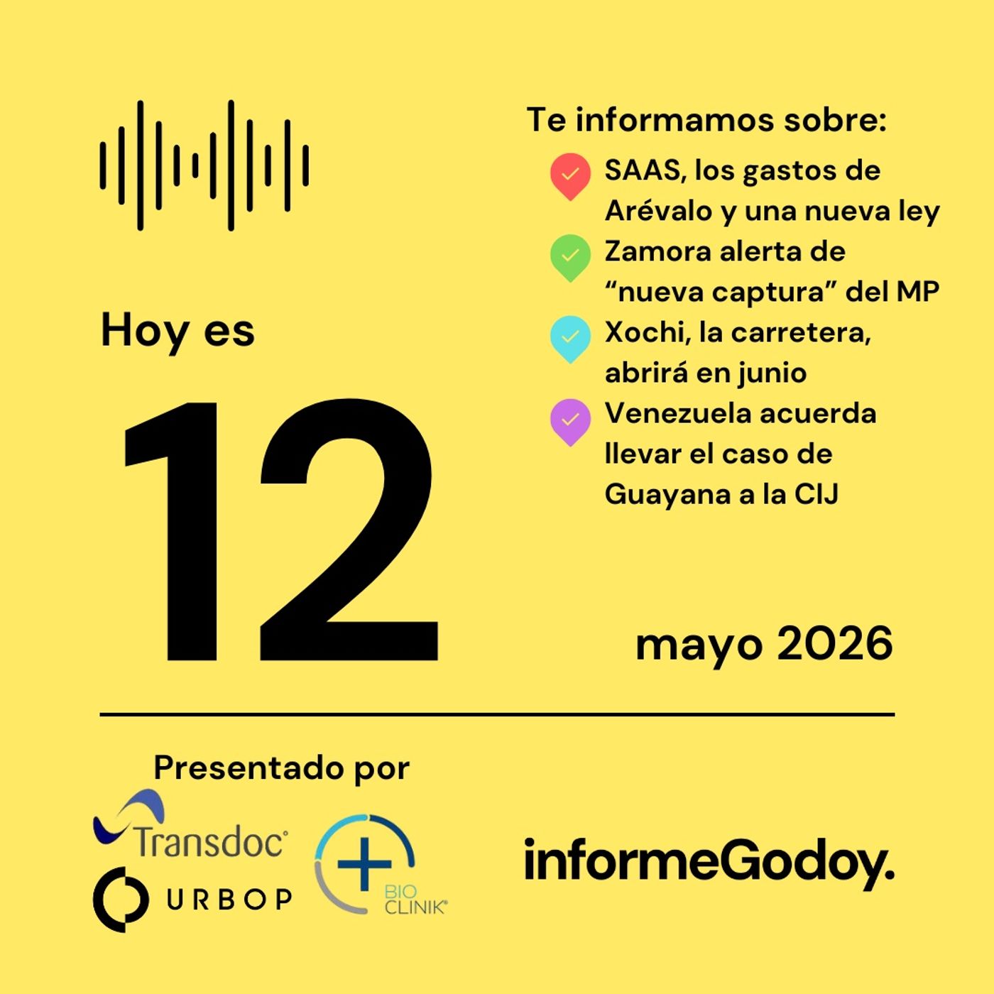 12 de mayo 2026 episode artwork