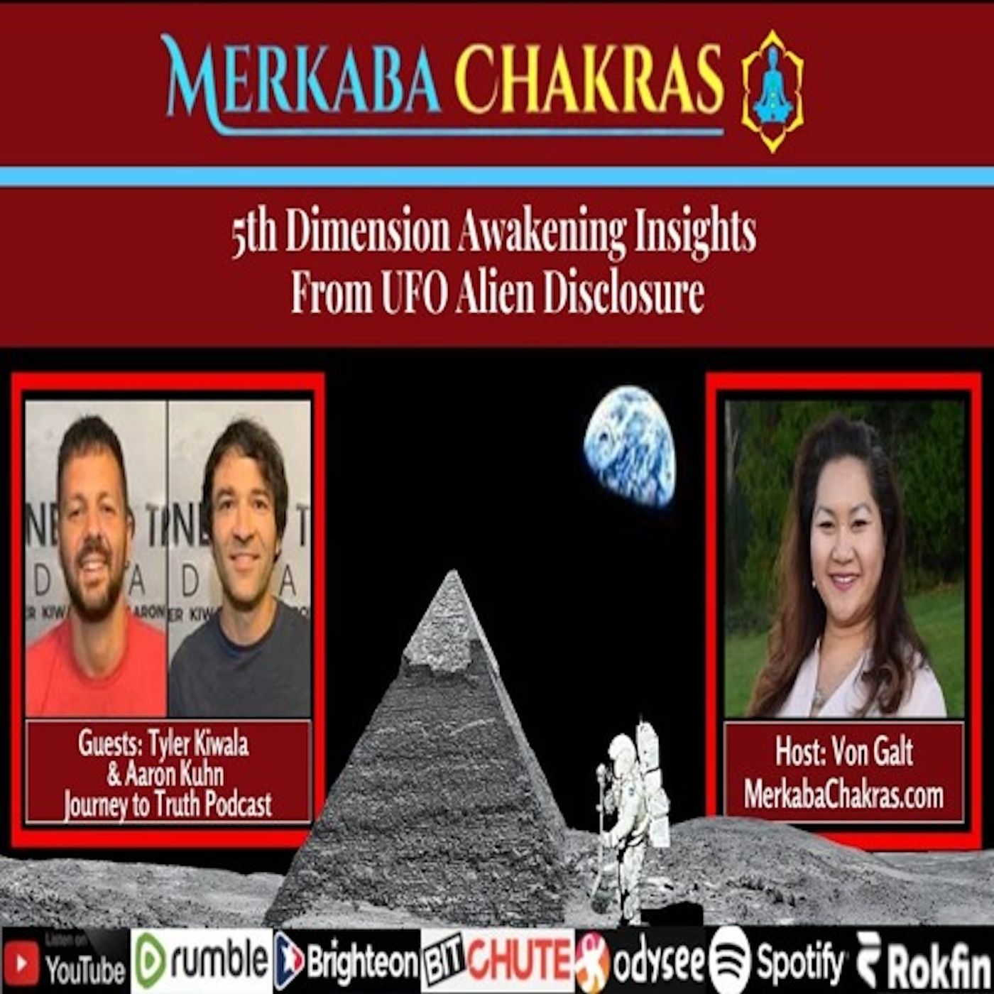 Merkaba Chakras interview w/ Von Galt