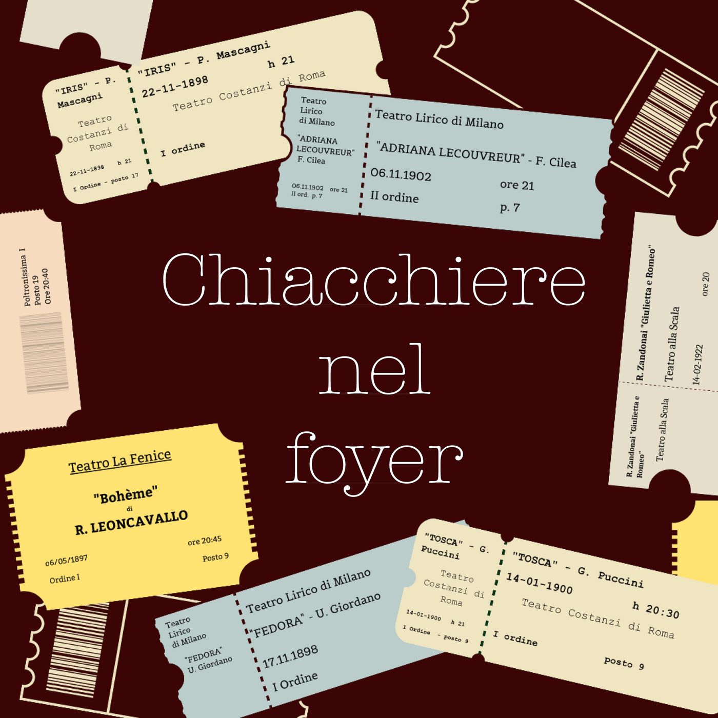 Chiacchiere nel foyer