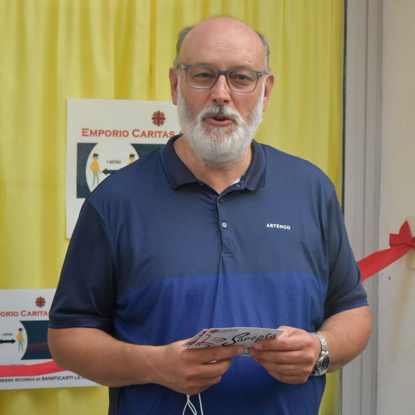 Emporio Caritas a Formia - Le parole di Don Alfredo Micalusi Emporio Caritas a Formia - Le parole di Don Alfredo Micalusi