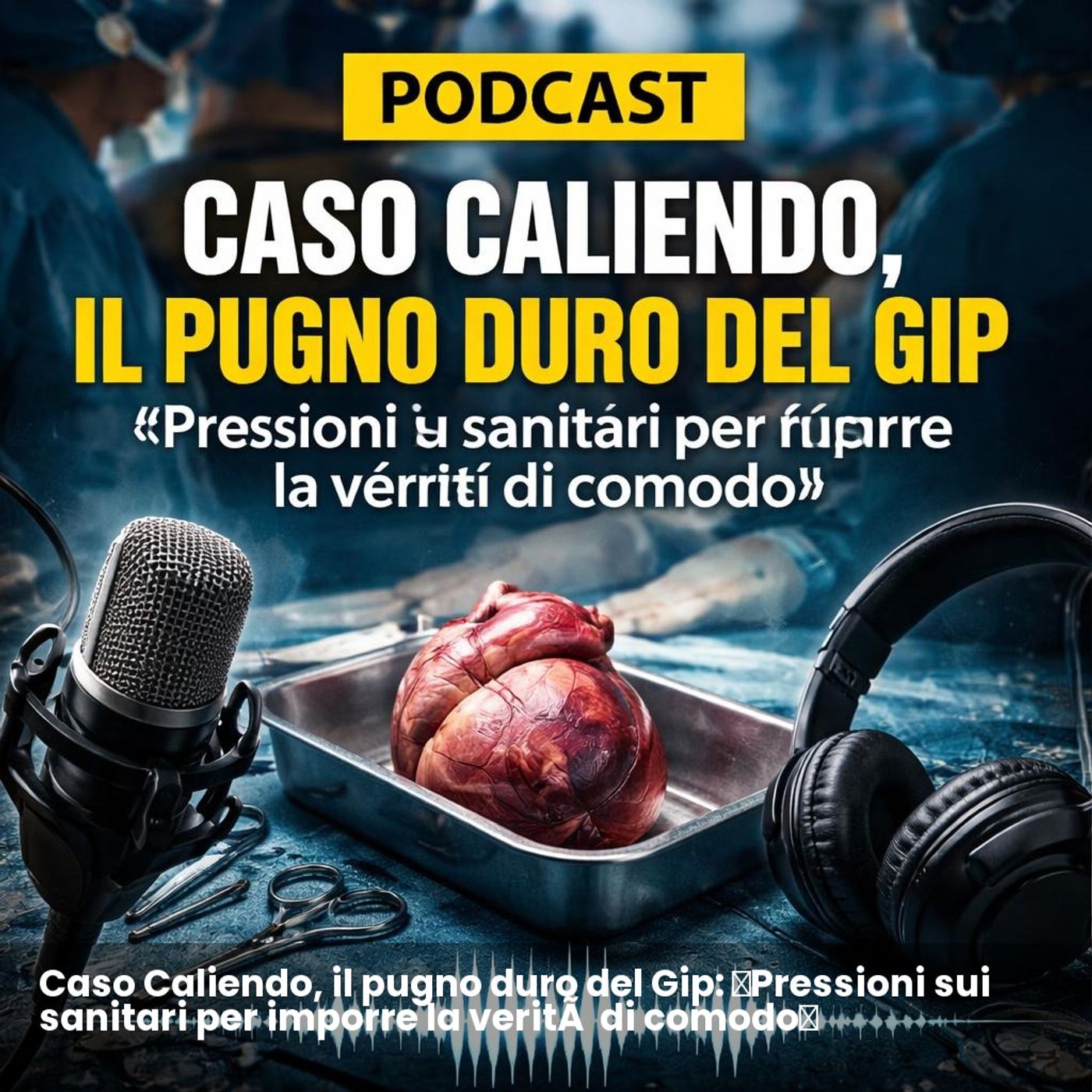 Caso Caliendo, il pugno duro del Gip: «Pressioni sui sanitari per imporre la verità di comodo» episode artwork