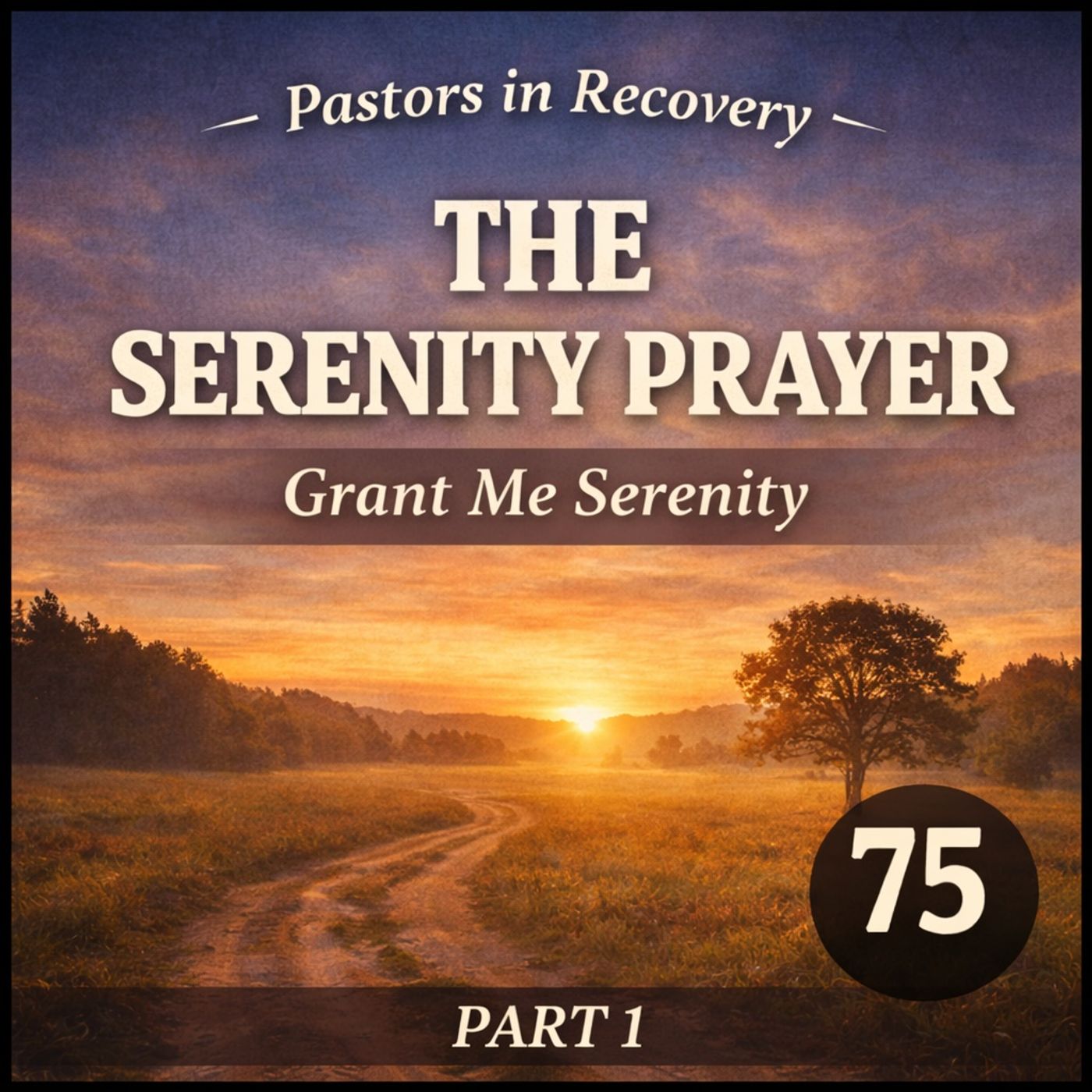 Episode 75 - TSP | Part 1 - God, Grant Me the Serenity + Featuring "The Serenity Prayer"