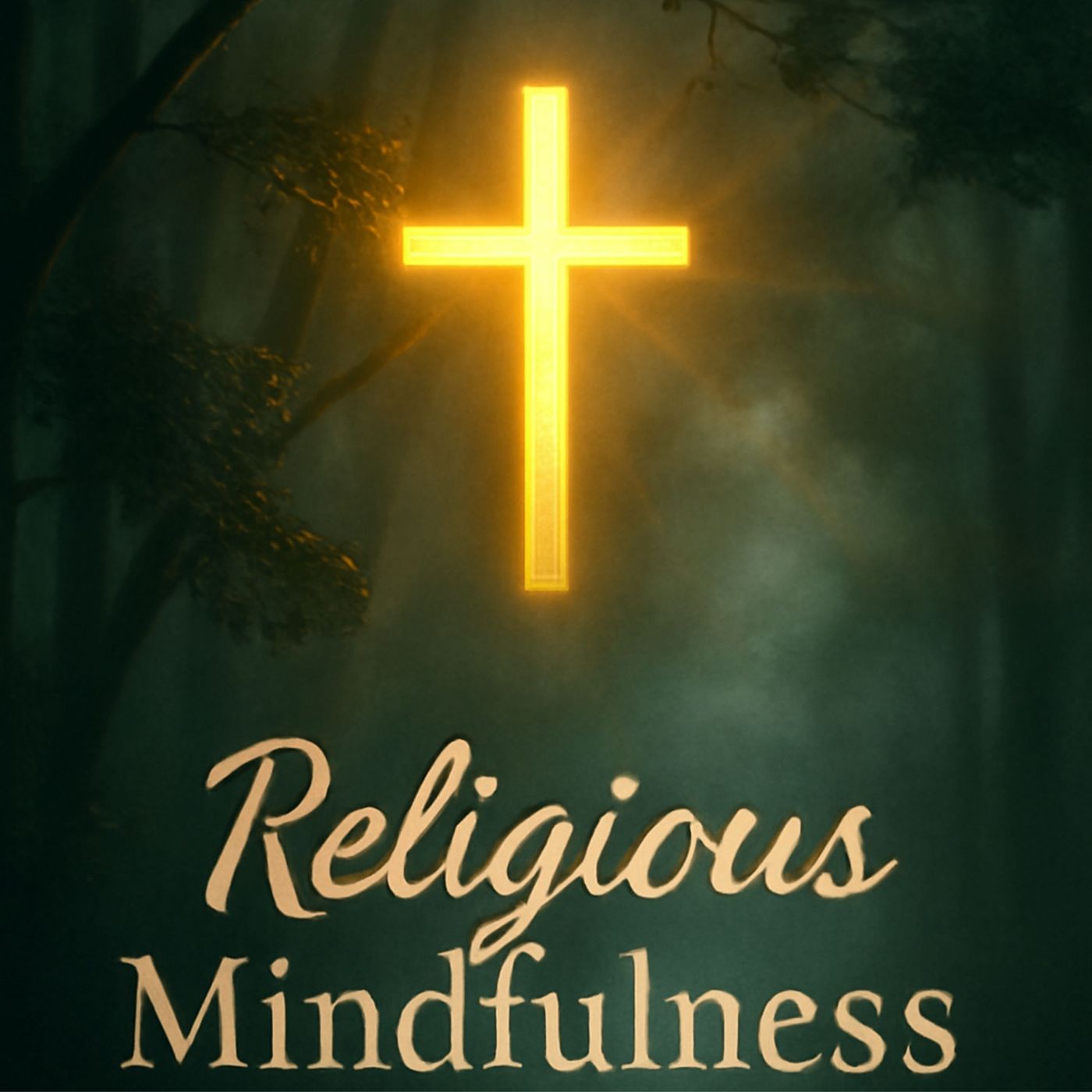 Religious mindfulness podcast artwork