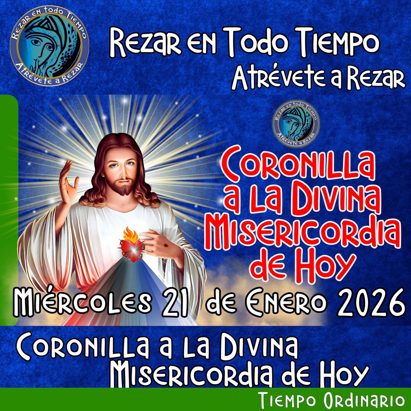Coronilla a la Divina Misericordia de Hoy Miércoles 21 de Enero 2026. 🙏 #coronillaaladivinamisericordia episode artwork