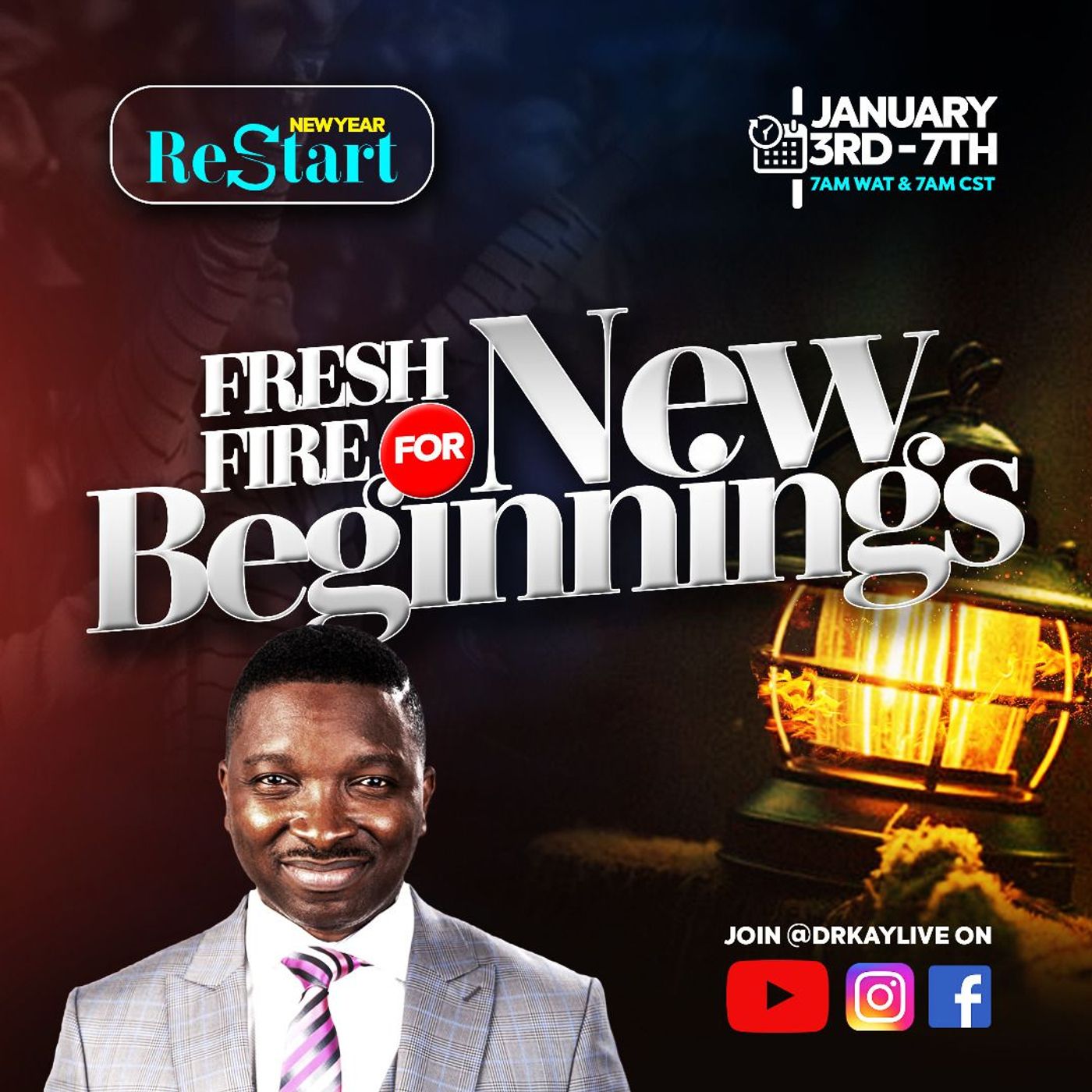 Restart with Dr.Kay | Fresh Fire for New Beginnings | 6th January 2022 episode artwork