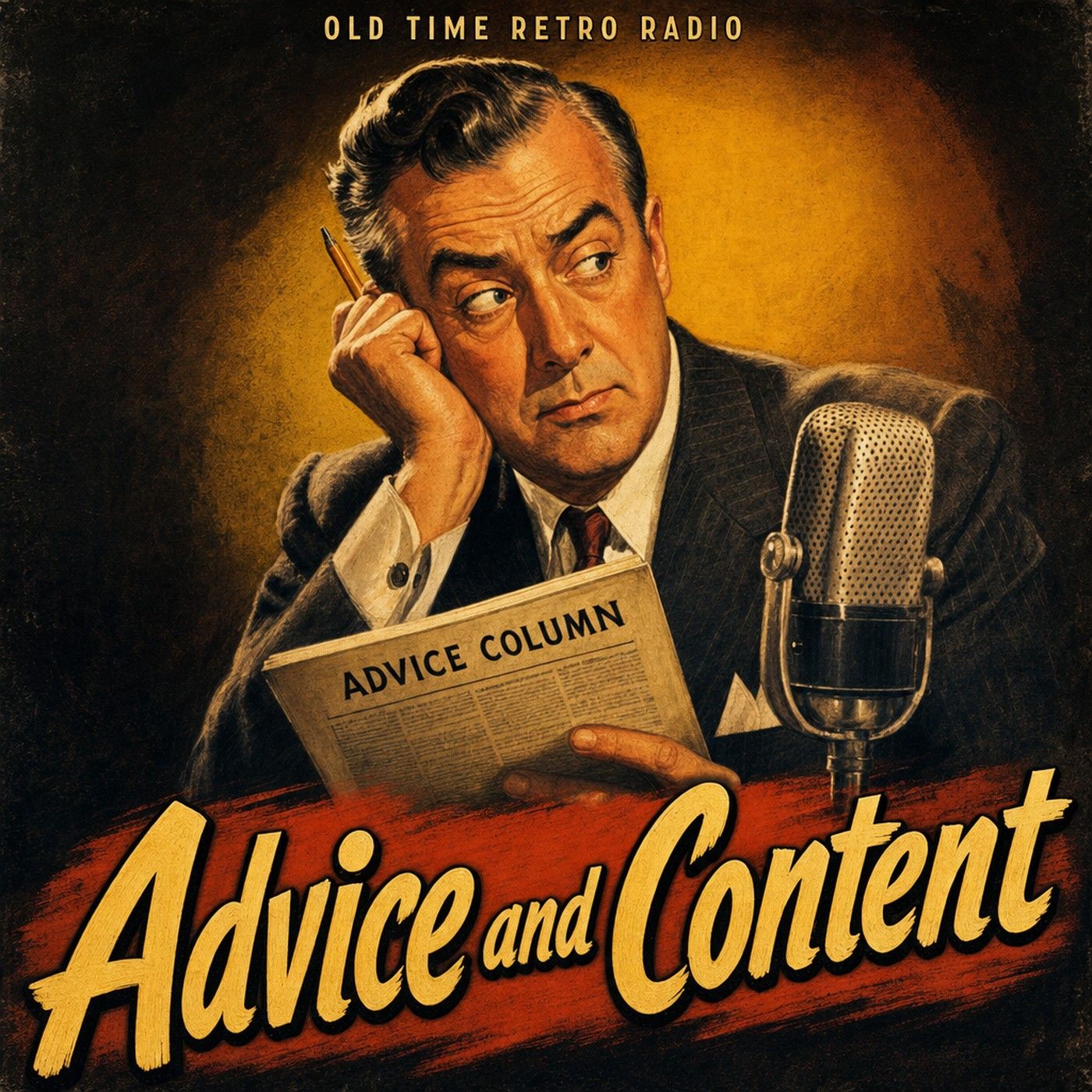 Fibber McGee and Molly - "Advice and Content" (Old Time Radio, 1954) episode artwork
