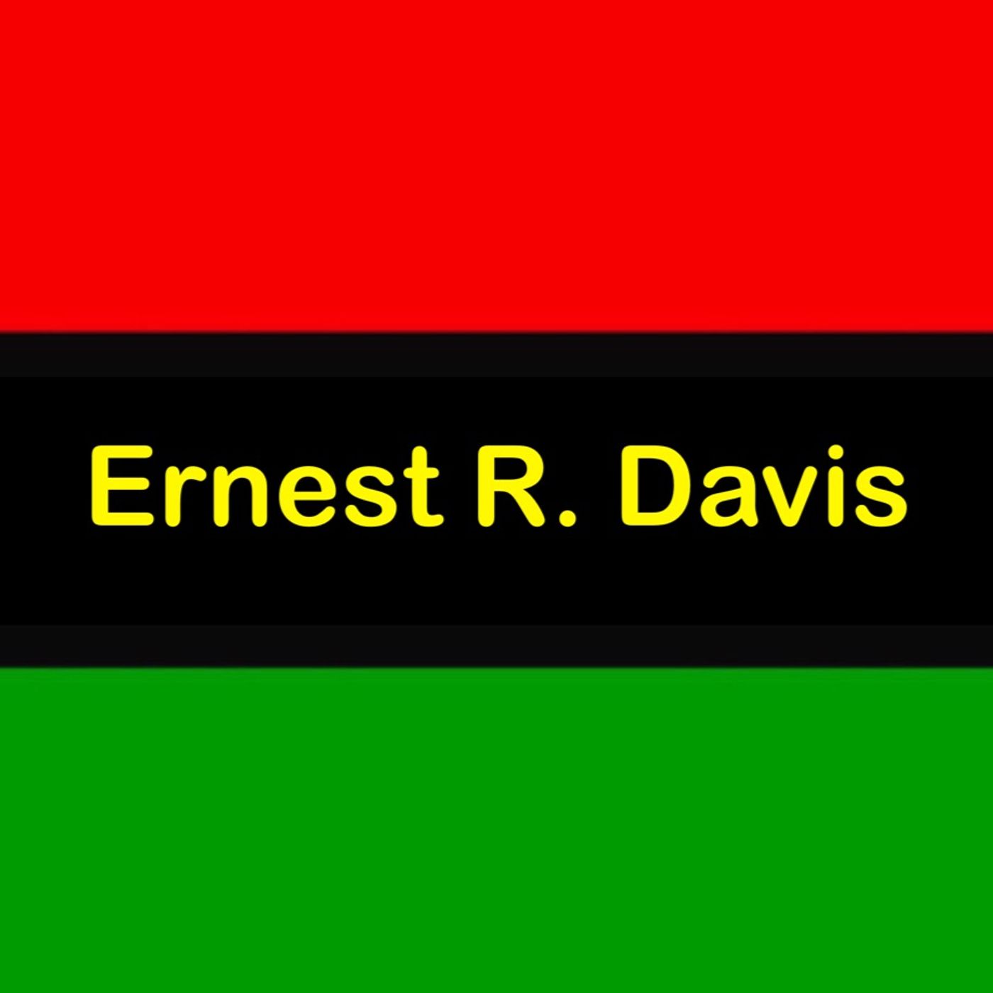 Football Great:  Ernest R. Davis...