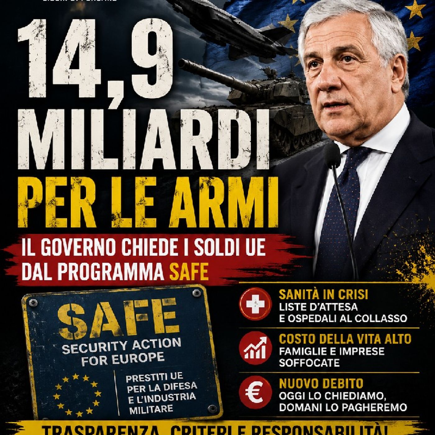 🔴🔴🔴 ULTIMA ORA🔴🔴🔴 14,9 MILIARDI di DEBITO: chi pagherà davvero il conto? episode artwork