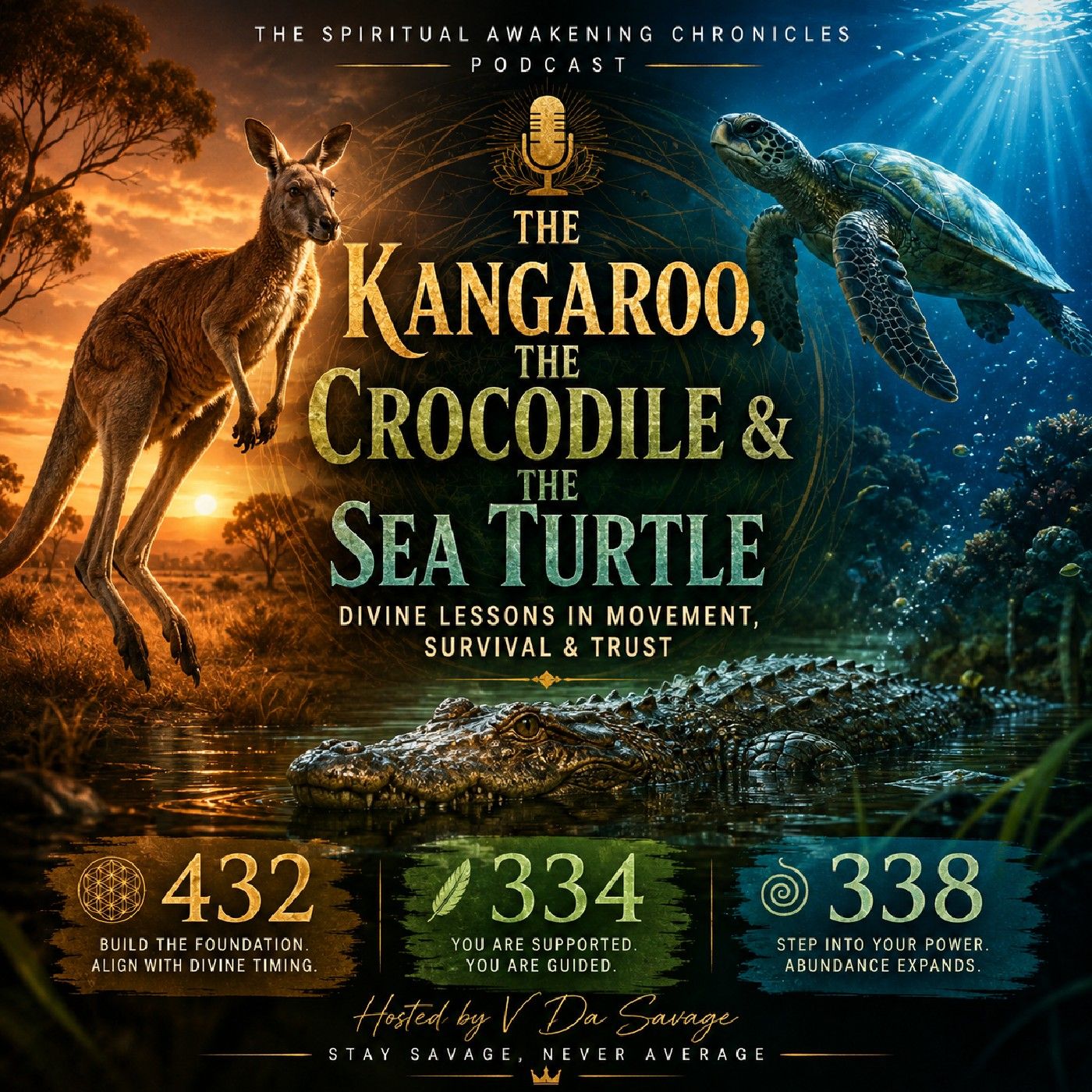 The Kangaroo, The Crocodile & The Sea Turtle: Divine Lessons in Movement, Survival & Trust episode artwork