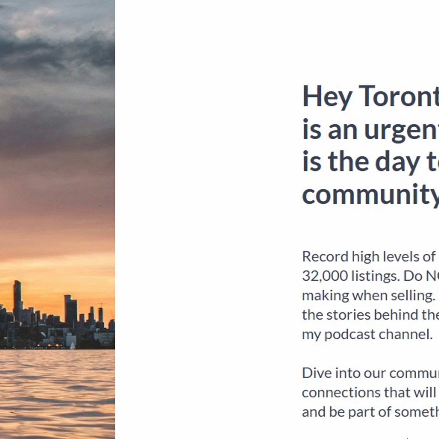 😱Urgent news for Toronto GTA homeowners... episode artwork