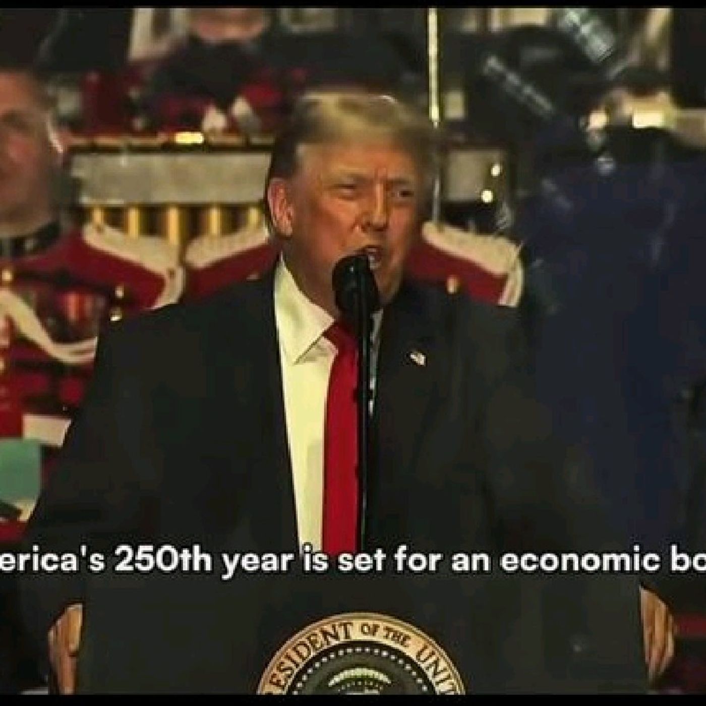 Breaking: President Trump said that America's 250th year is set for an economic boom "the likes of which no nation has ever seen before" #br episode artwork