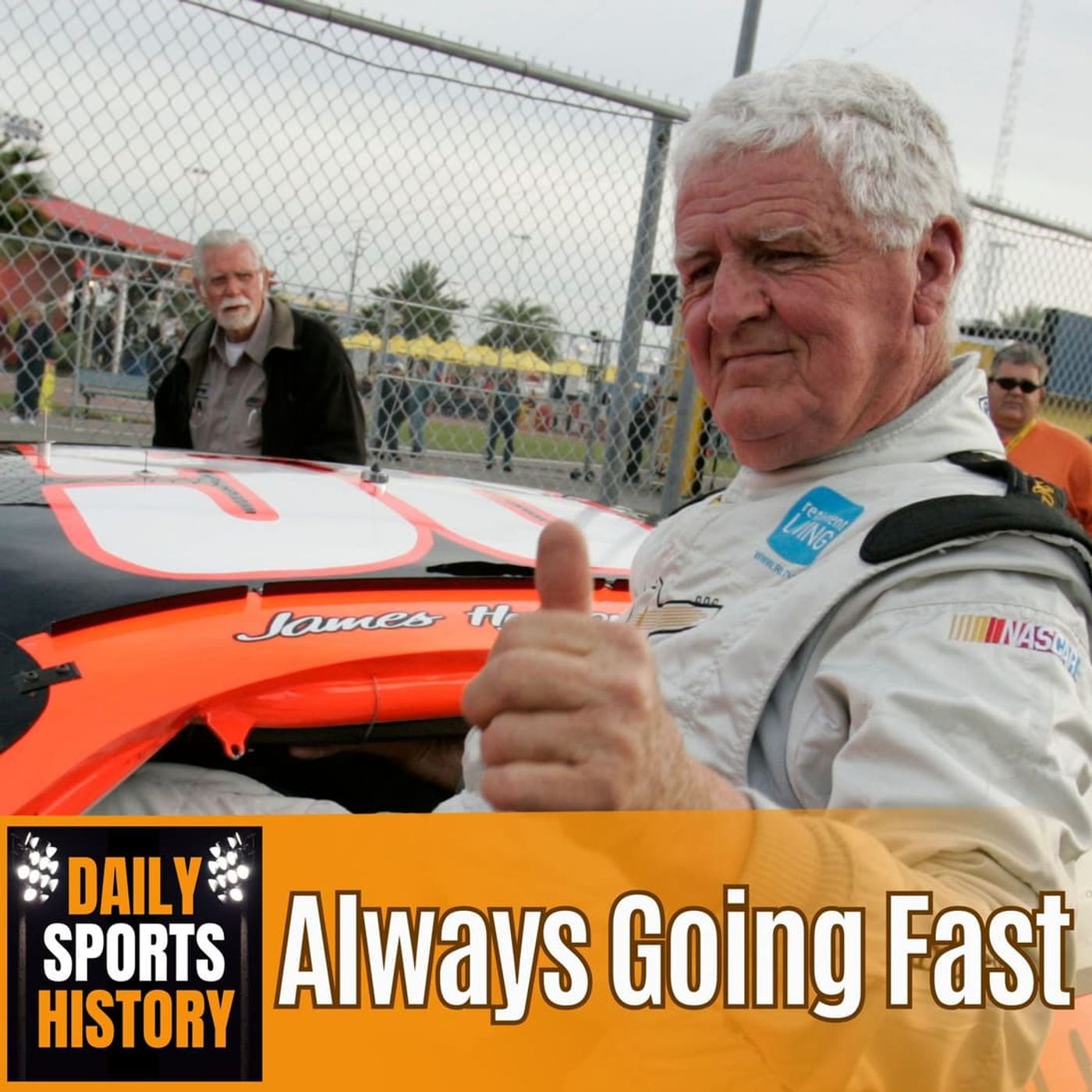 Too Old? James Hylton NASCARs Elder episode artwork