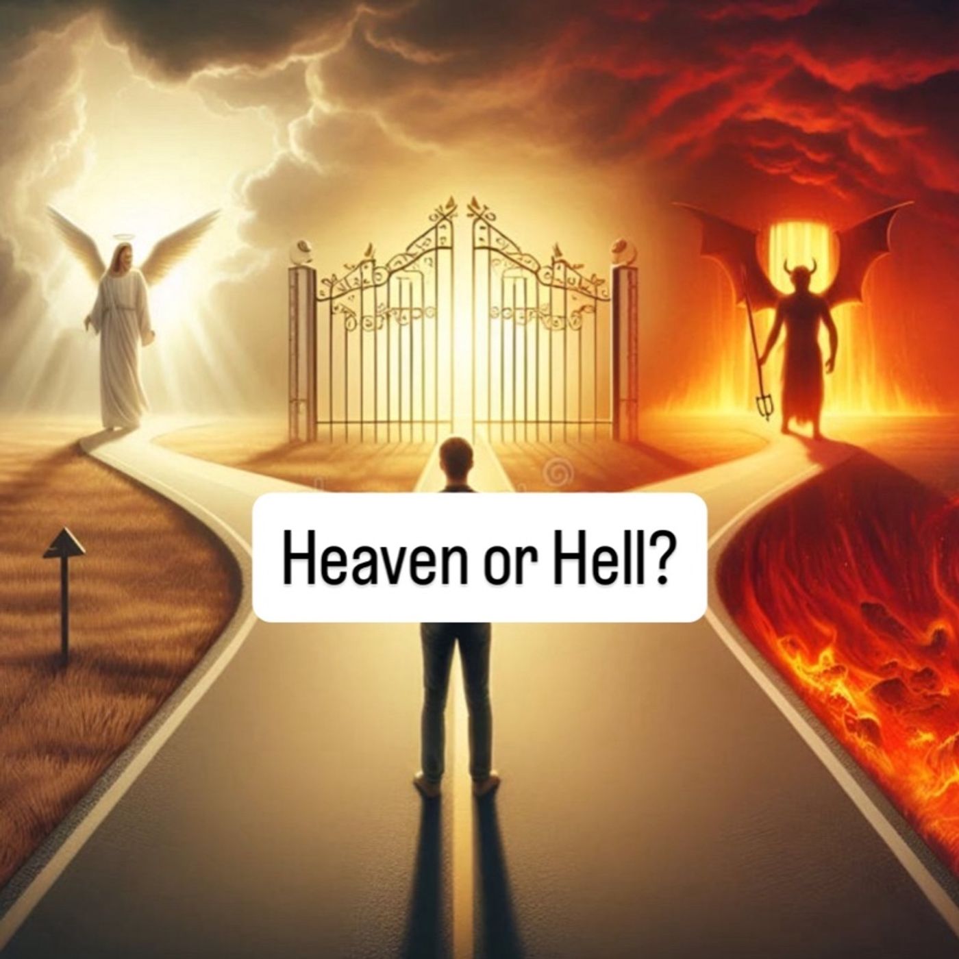Heaven or Hell ( Where will you dwell!?) episode artwork