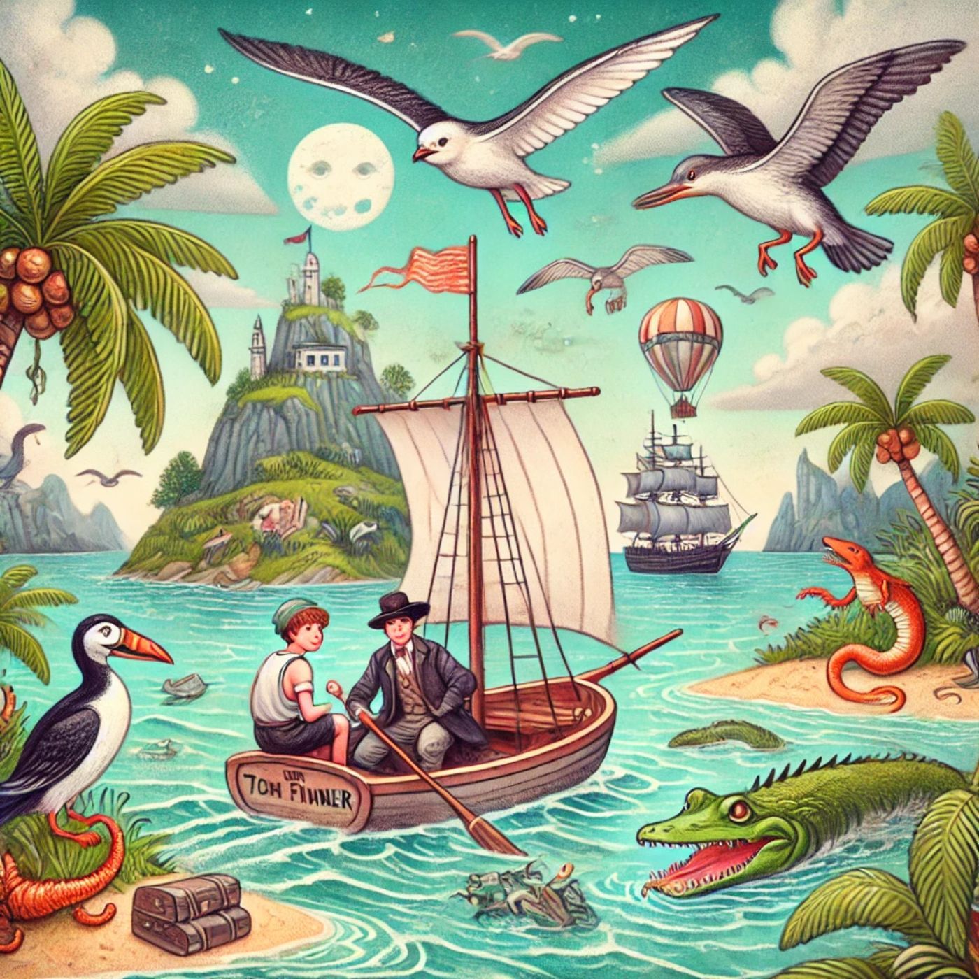 Tom Sawyer Abroad by Huck Finn