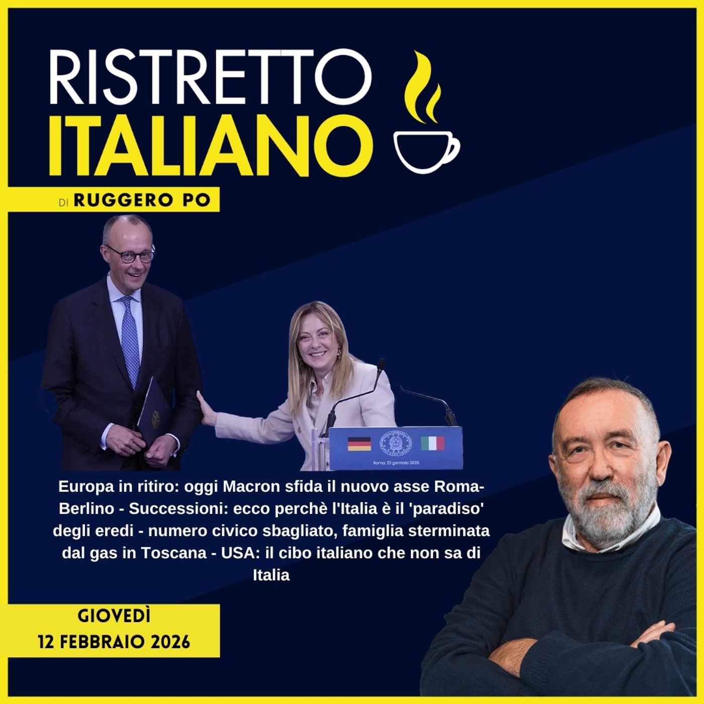 Ristretto Italiano  - 12 febbraio 2026 episode artwork