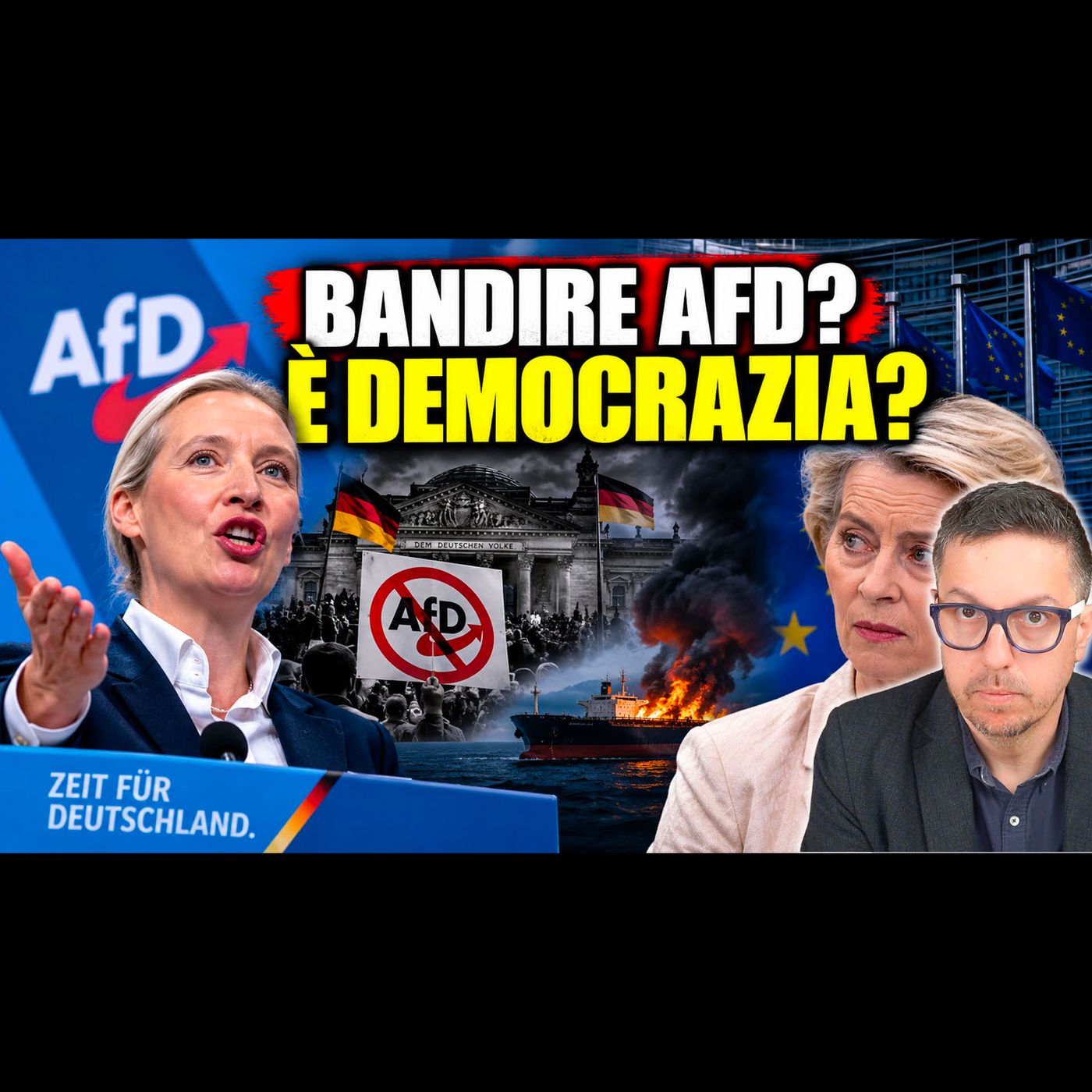 BANDIRE L’AFD È LA SOLUZIONE DEMOCRATICA? | TRUMP BOMBARDA 5 PETROLIERE IRANIANE