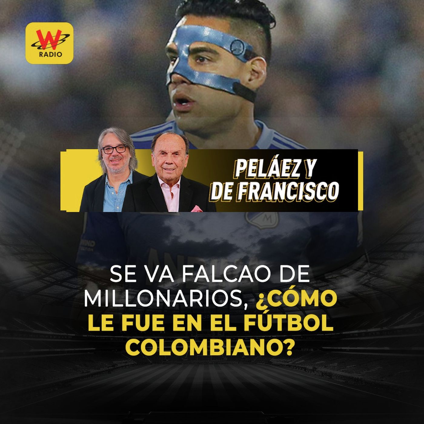 Se va Falcao de Millonarios, ¿cómo le fue en el fútbol colombiano?