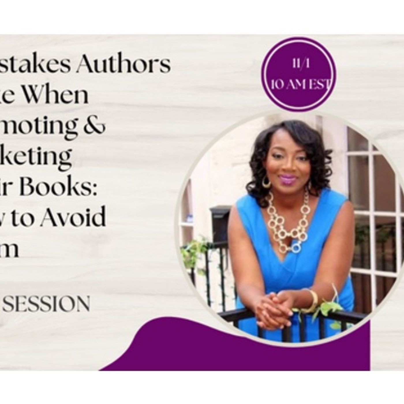 3 Mistakes Authors Make When Promoting and Marketing Their Books: How to Avoid episode artwork