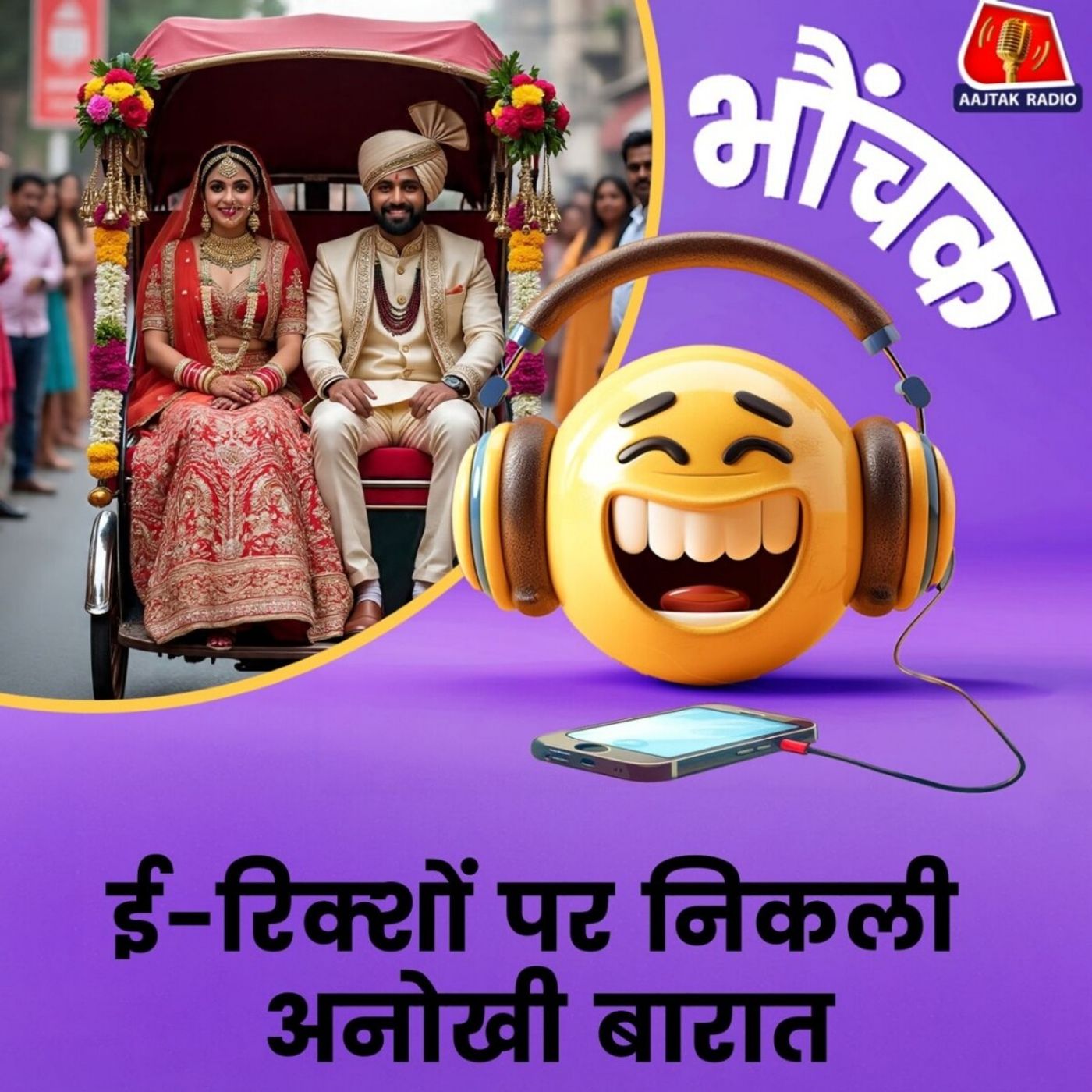 ई-रिक्शा के पीछे ई रिक्शा, ऐसी बारात पहले नहीं देखी होगी | भौंचक ई-रिक्शा के पीछे ई रिक्शा, ऐसी बारात पहले नहीं देखी होगी | भौंचक