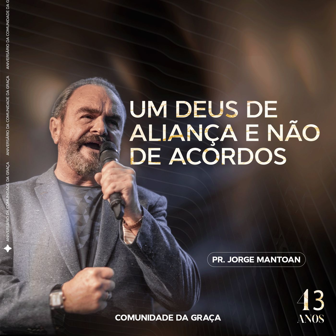 Um Deus de Aliança e não de acordos // Pr. Jorge Mantoan episode artwork