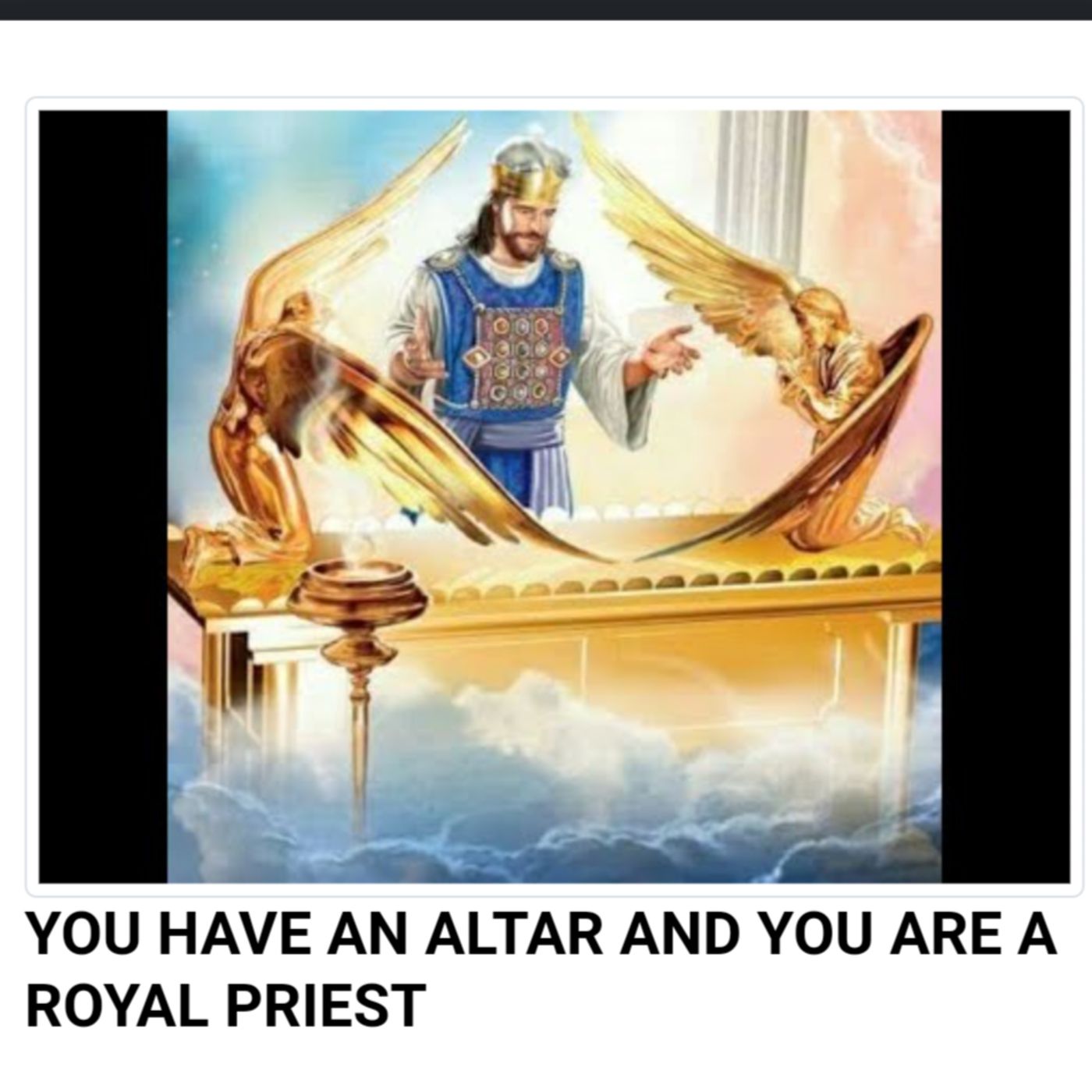 YOU HAVE AN ALTAR AND YOU ARE A ROYAL PRIEST episode artwork