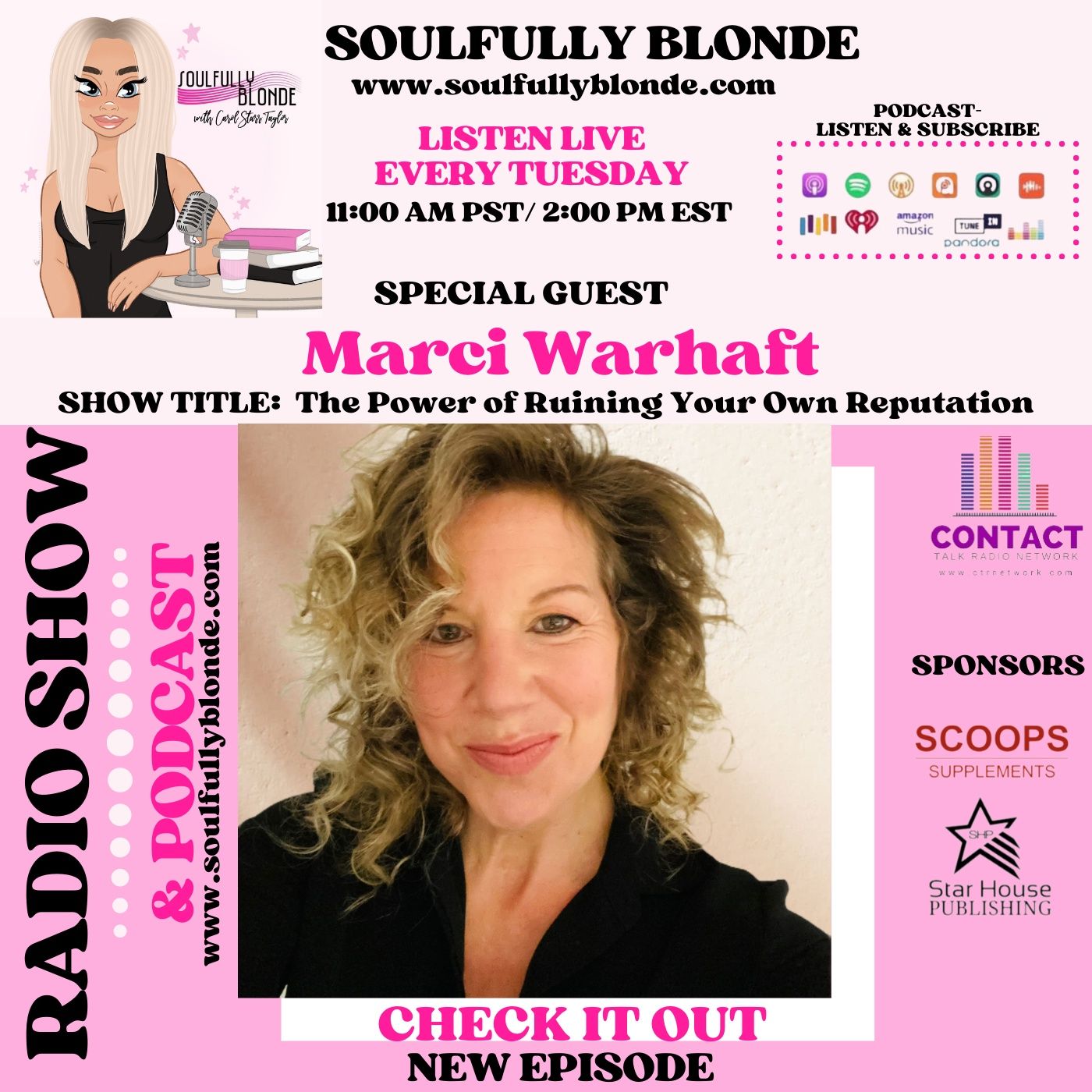 Soulfully Blonde with Carol Starr Taylor