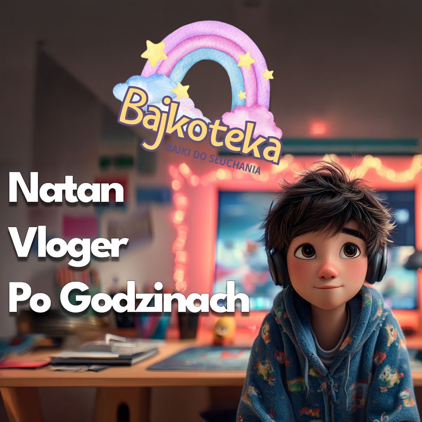 📸 Natan – Vloger Po Godzinach–bajka o pewności siebie i podwójnym życiu - audiobook bajka dla dzieci