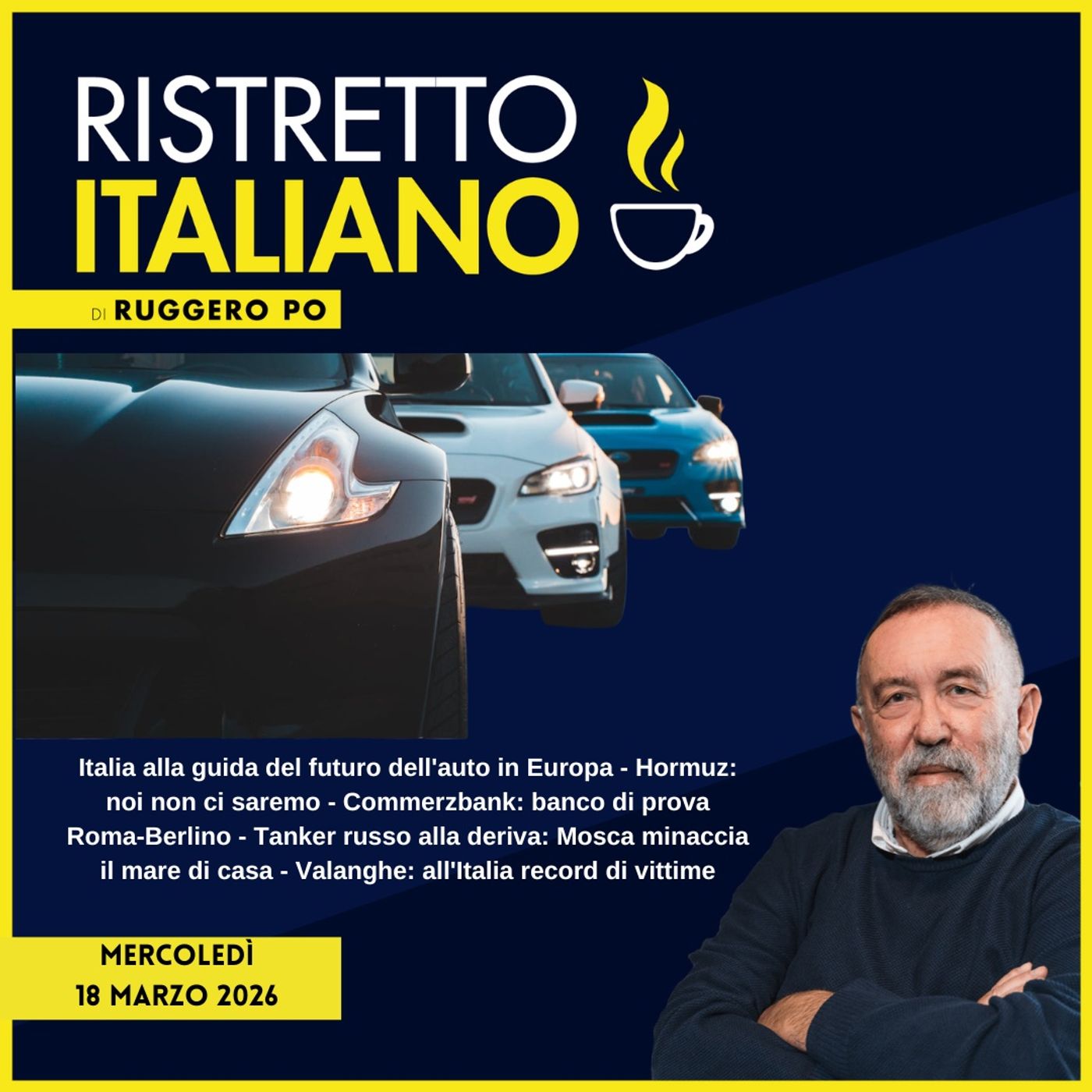 Ristretto Italiano - 18 marzo 2026 episode artwork