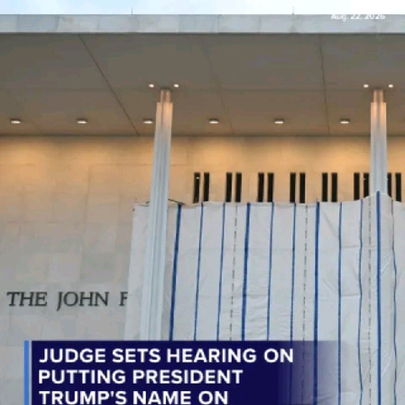 A judge has set a hearing for Thursday after Rep. Joyce Beatty made an emergency request that a federal court block the Kennedy Center from episode artwork