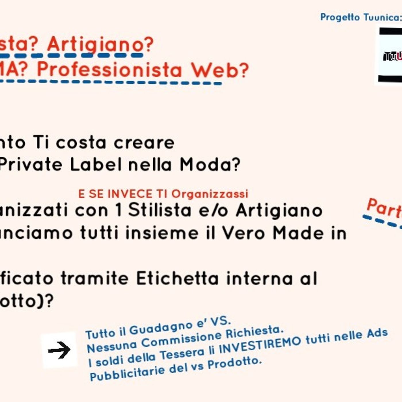 Gruppo TELEGRAM: Progetto tuunica