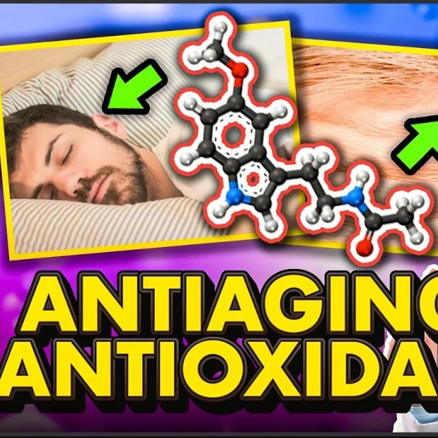 🧠La CIENCIA del efecto ANTIEDAD de la MELATONINA: lo que NO te CUENTAN
