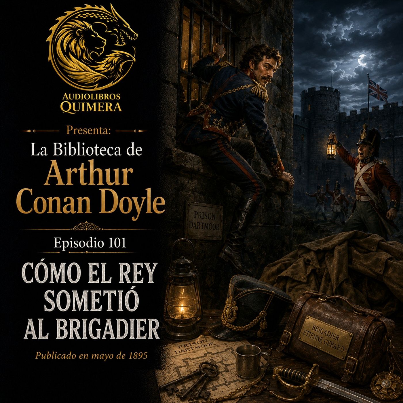 Portada de Audiolibros Quimera - Biblioteca de Arthur Conan Doyle
