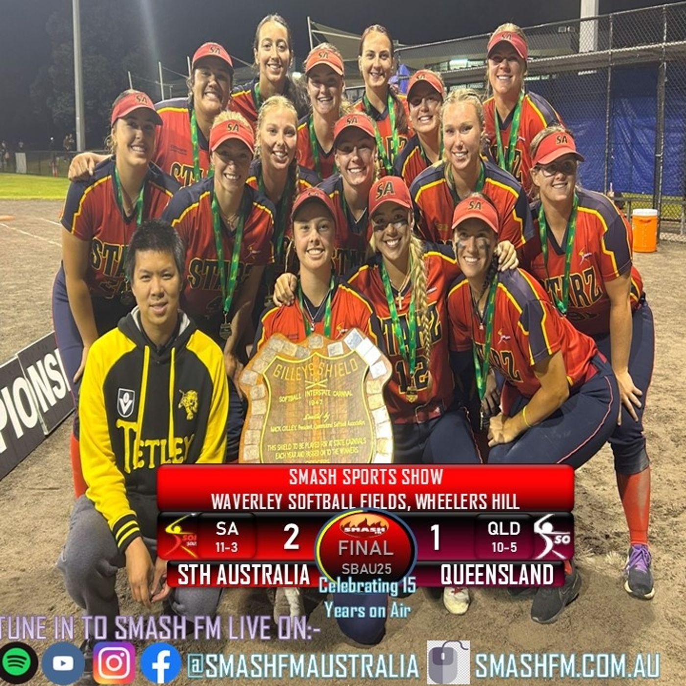 SSS15THYR: Sth Australia Gilleys Shield Softball Nationals Champions Post Game Interviews 120125