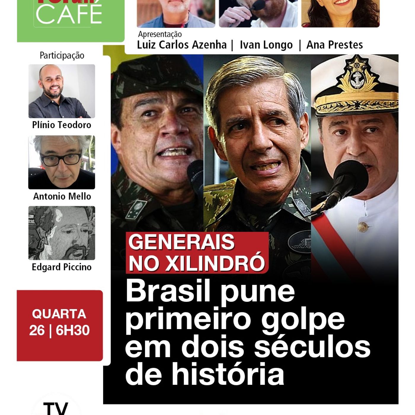Organização criminosa de Jair Bolsonaro começa a cumprir pena por tentativa de golpe | 26.11.25