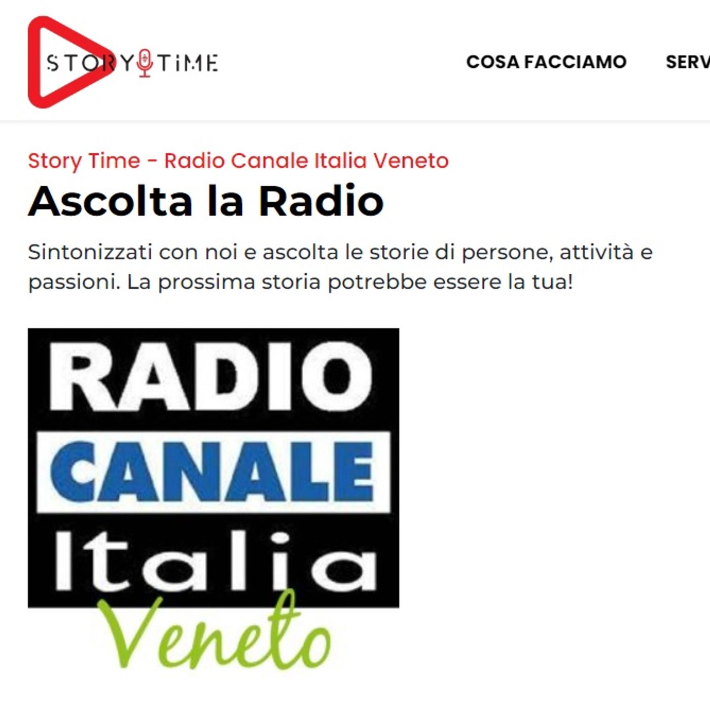 Insegnanti al microfono