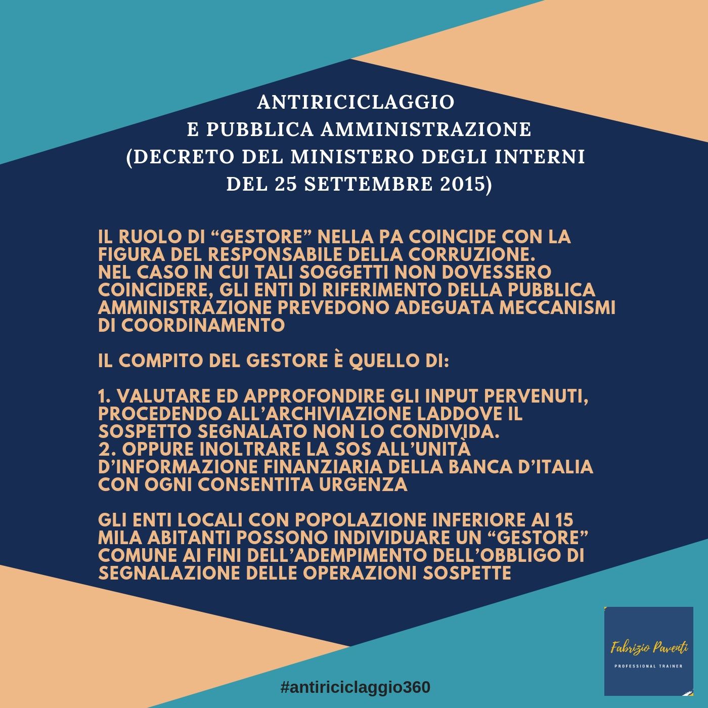 Fabrizio Paventi - Professional Trainer