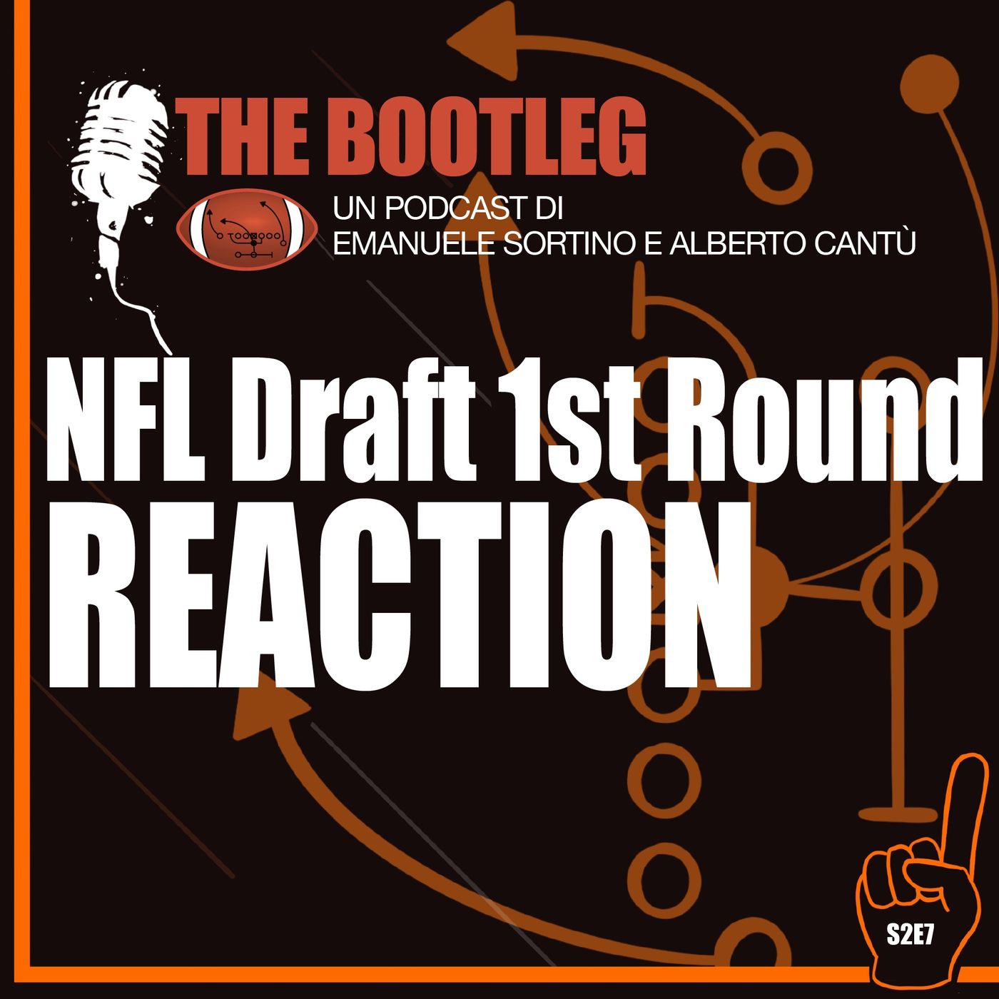The Bootleg S2E7 - NFL 1st Round Reaction episode artwork