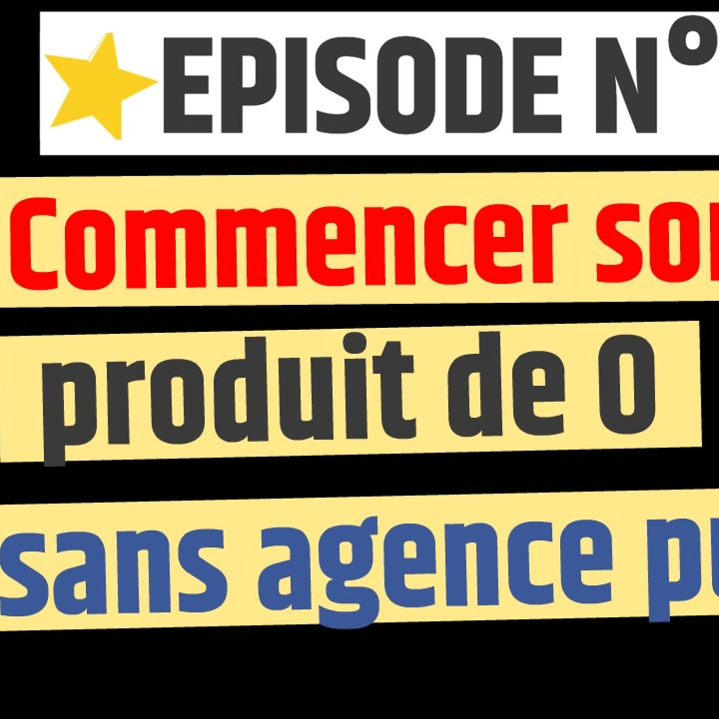 Web2fou.fr - Commencer son produit de 0 sans agence episode artwork